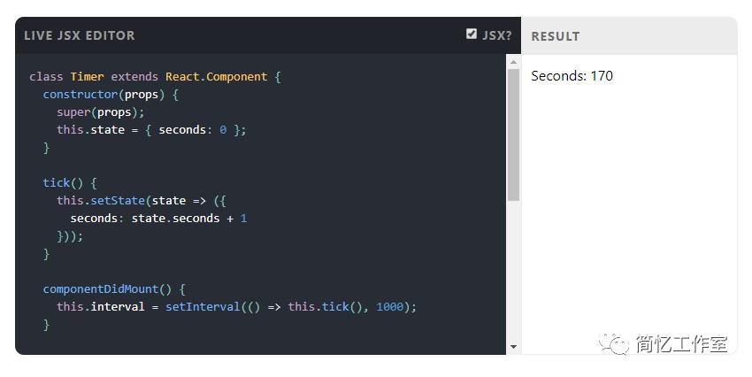 React 用于构建用户界面的 JavaScript 库