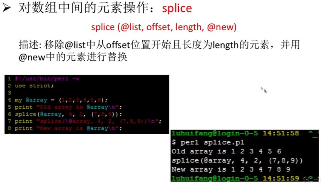 Perl——标量&列表数组