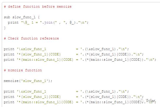 Perl性能优化之Memoize的实现原理