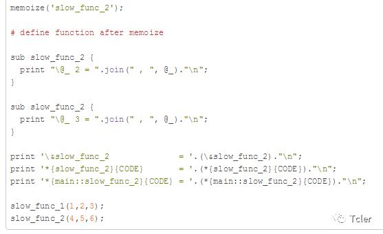 Perl性能优化之Memoize的实现原理