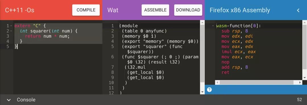 14行JavaScript教你使用WebAssembly