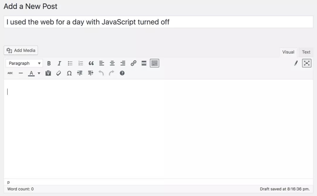 禁用JavaScript后，这些网站会变成这样