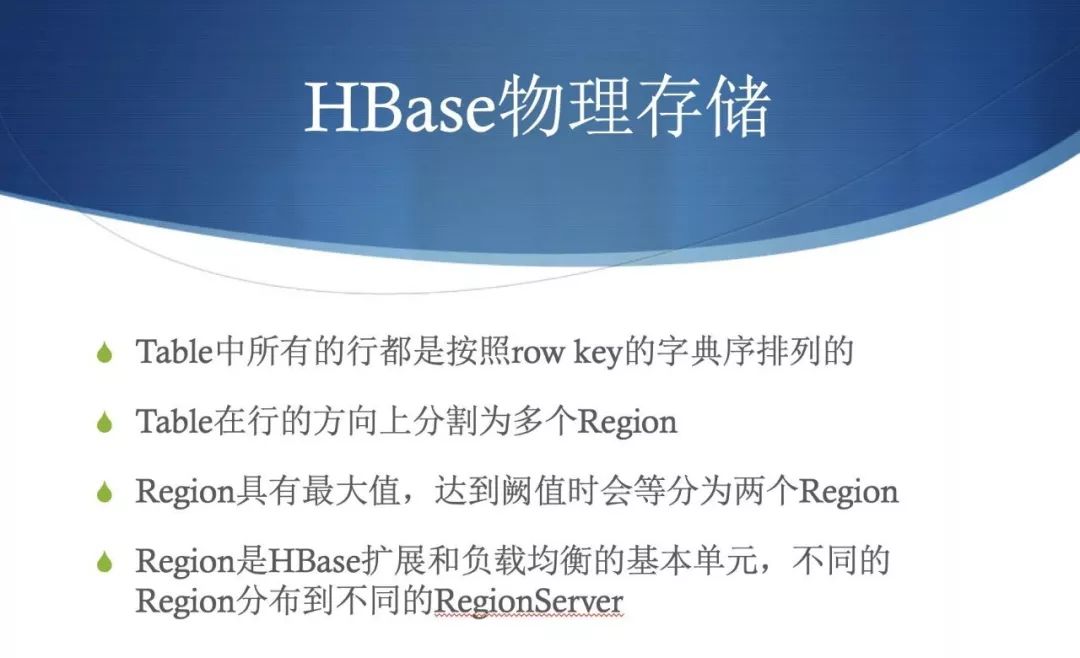 ​你应该知道的 HBase 基础，都在这儿了