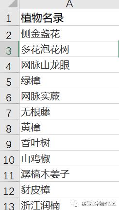 R语言批量处理植物名信息