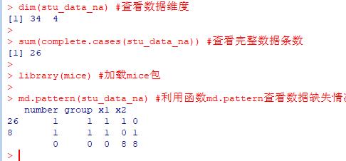 R语言缺失值的处理——回归预测法