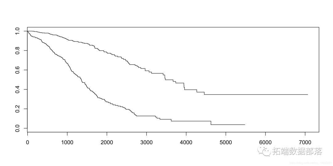 R语言绘制生存曲线估计|生存分析|如何R作生存曲线图