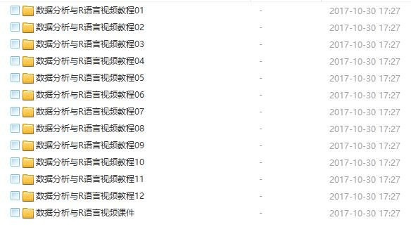 学习数据分析的第一选择！10.5G的R语言教程资料限时免费领取