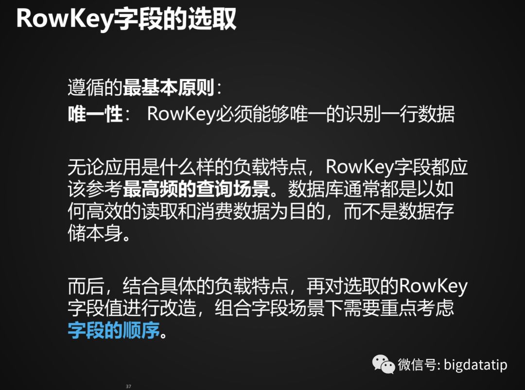 Hbase Rowkey设计及索引