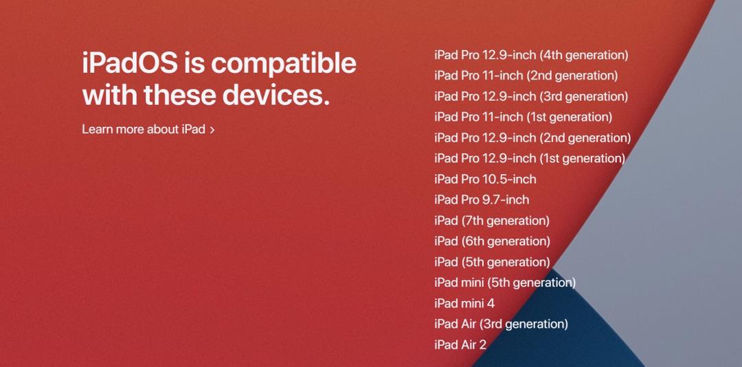 iOS14、iPadOS 14、macOS Big Sur、watchOS 7适配机型公布