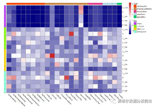 R语言heatmap包绘制热力图/生物信息学/基因表达差异陈金文老师手把手教学