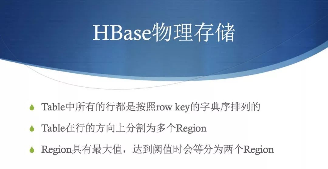 ​你应该知道的 HBase 基础，都在这儿了