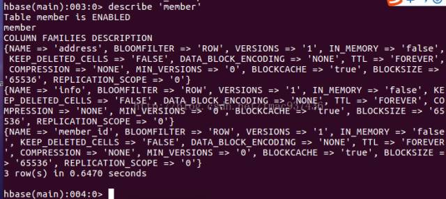 【技术分享专题】Hbase入门心得篇