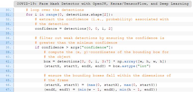 独家 | COVID-19：利用Opencv, Keras/Tensorflow和深度学习进行口罩检测