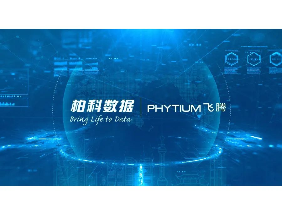 PK体系｜柏科数据与飞腾 分布式存储系统联合解决方案