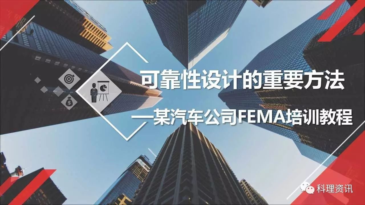 可靠性设计的重要方法——某汽车公司FEMA培训教程