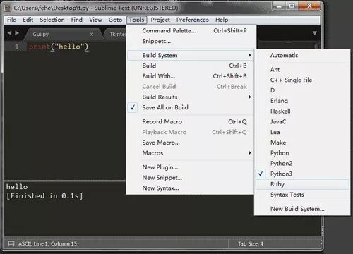 python3代码编辑器① | Sublime Text3各操作系统安装与配置