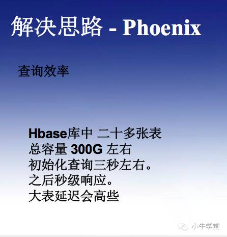 【大牛说】HBASE与海量数据查询和WEB整合