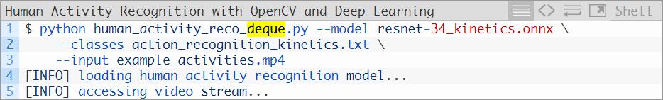 独家 | 利用OpenCV和深度学习来实现人类活动识别（附链接）