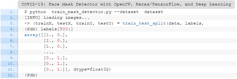 独家 | COVID-19：利用Opencv, Keras/Tensorflow和深度学习进行口罩检测