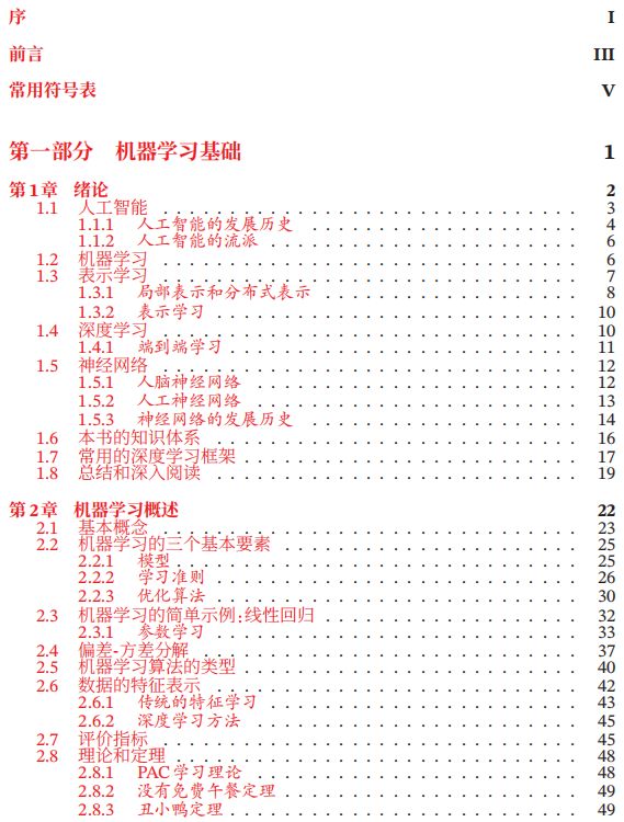 收藏 | 2020 最新版《神经网络和深度学习》中文版pdf与PPT