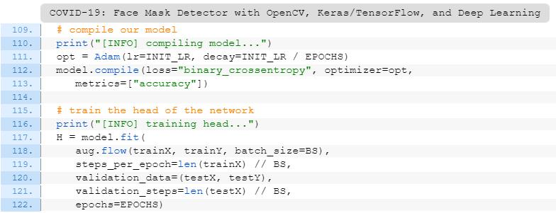 独家 | COVID-19：利用Opencv, Keras/Tensorflow和深度学习进行口罩检测