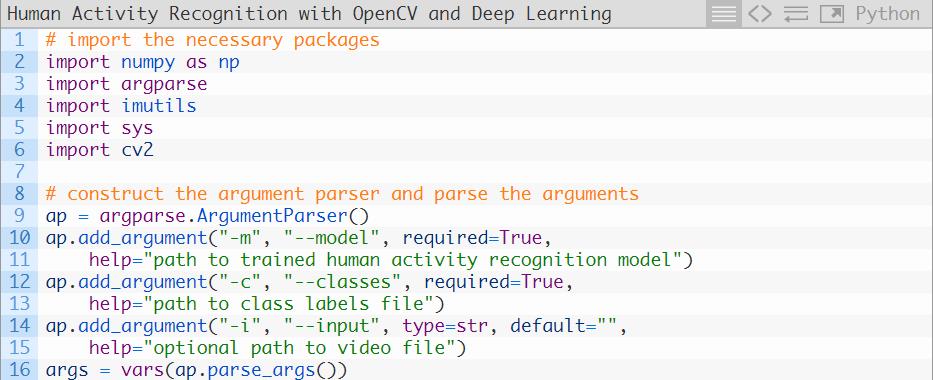 独家 | 利用OpenCV和深度学习来实现人类活动识别（附链接）