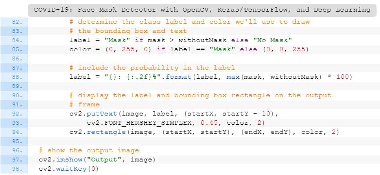 独家 | COVID-19：利用Opencv, Keras/Tensorflow和深度学习进行口罩检测