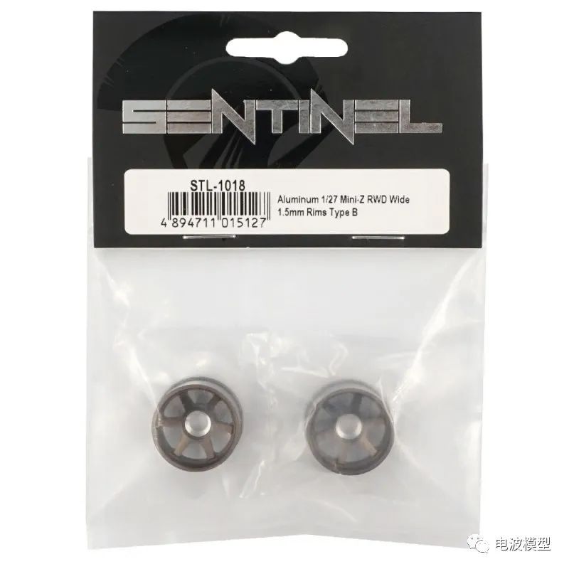 【新品到货】Sentinel 1/27 Mini-Z RWD 窄 1.5mm金属轮毂TypeA For MR-03