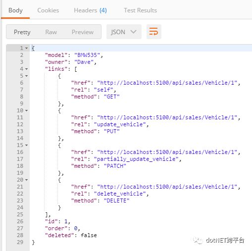 使用静态基类方案让 ASP.NET Core 实现遵循 HATEOAS Restful Web API