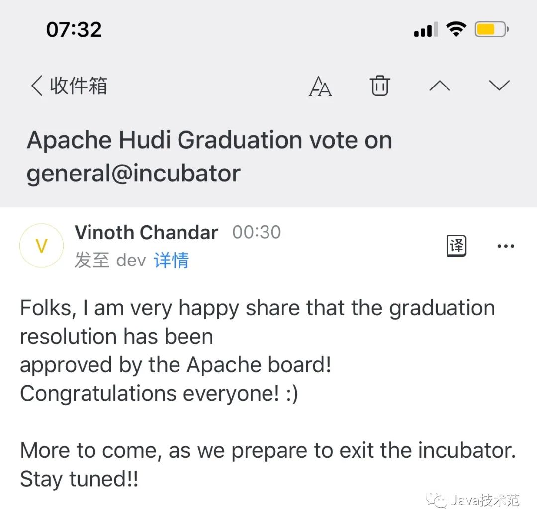 恭喜，Apache Hudi 即将成为顶级项目！