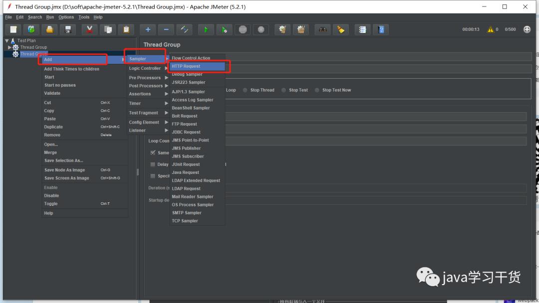 最新版jmeter（apache-jmeter-5.2.1）压测实例教程