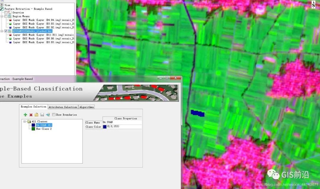 基于Sentinel-2（哨兵2）的杞县大蒜提取试验