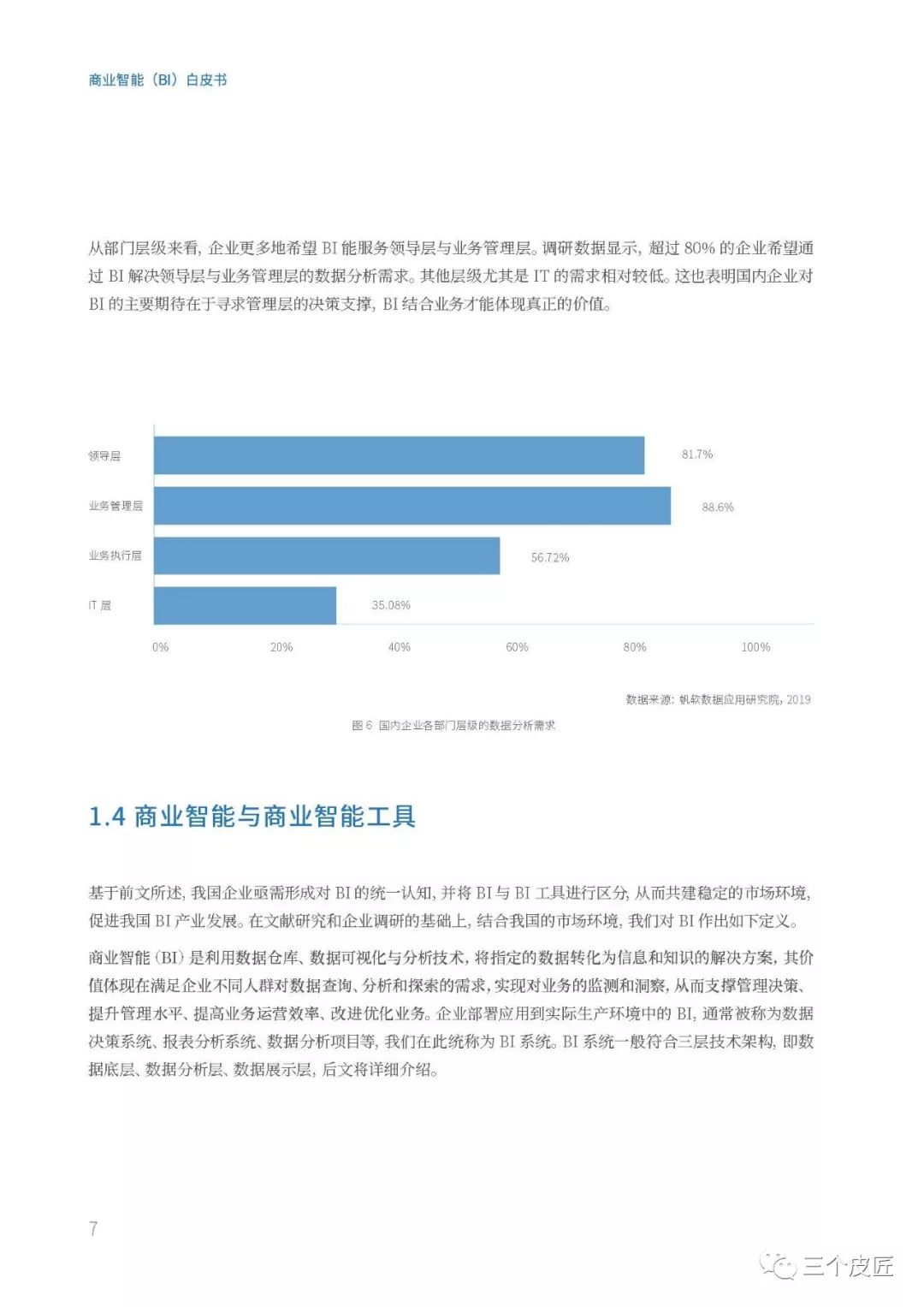 帆软：商业智能（BI）白皮书1.0