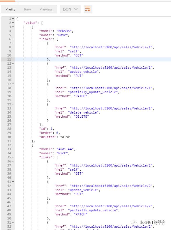 使用静态基类方案让 ASP.NET Core 实现遵循 HATEOAS Restful Web API