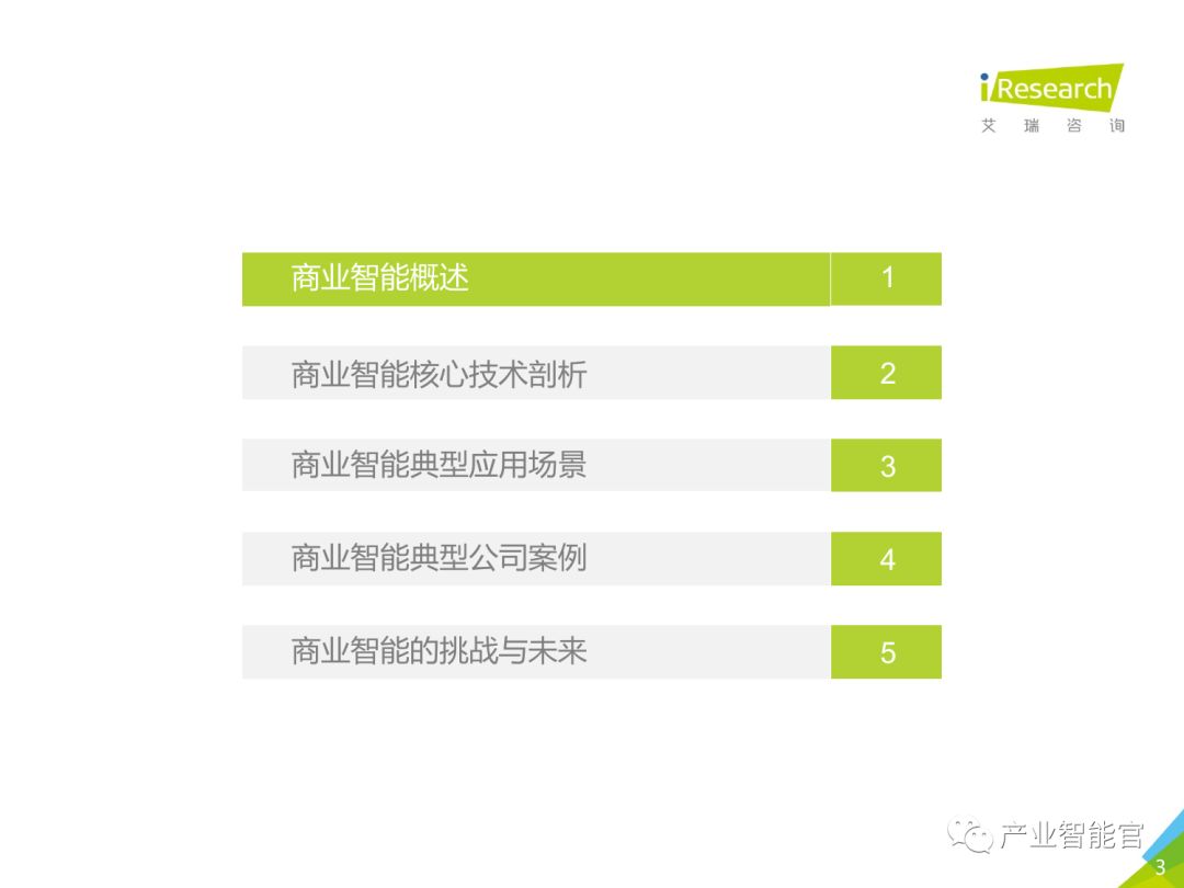 【重要】中国商业智能行业研究报告