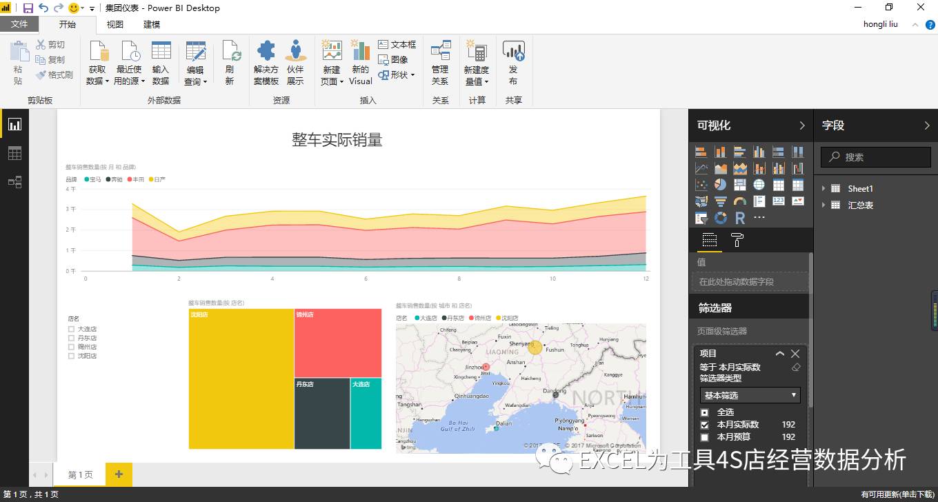 Power BI Desktop 自助式商业智能简介