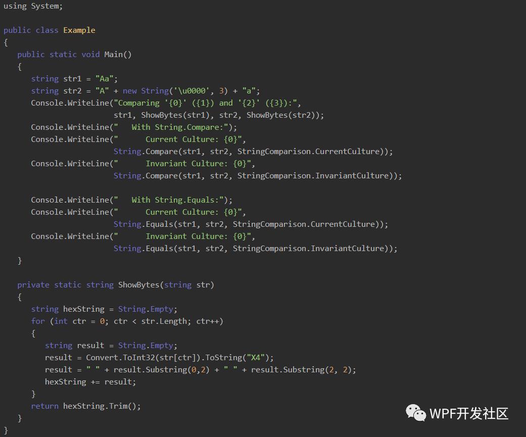 .NET 中字符串比较的最佳做法