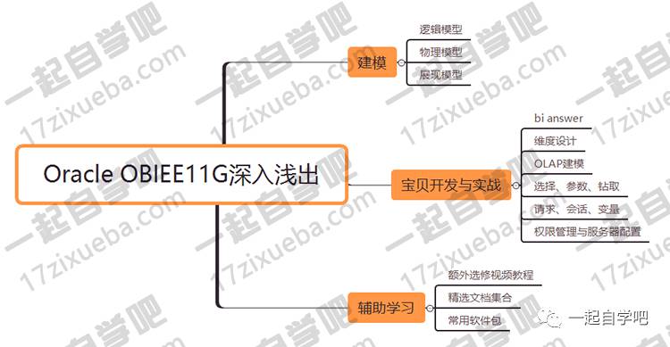 Oracle商业智能BI产品OBIEE11G深入浅出全套视频教程