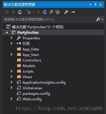 mvc（1）——新建一个ASP.NET MVC项目