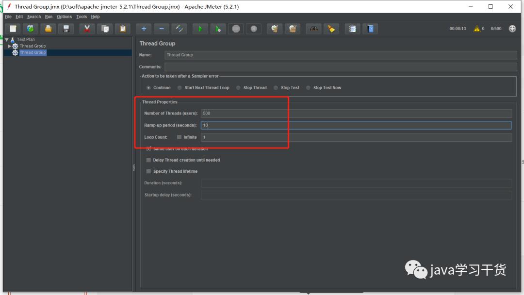 最新版jmeter（apache-jmeter-5.2.1）压测实例教程