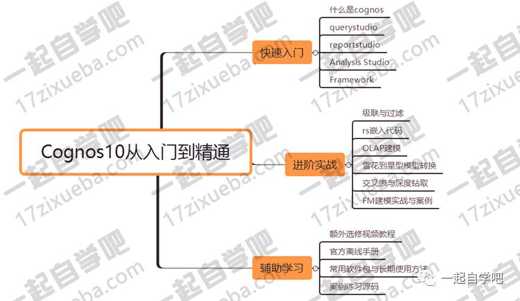 IBM商业智能BI产品Cognos10从入门到精通全套视频教程