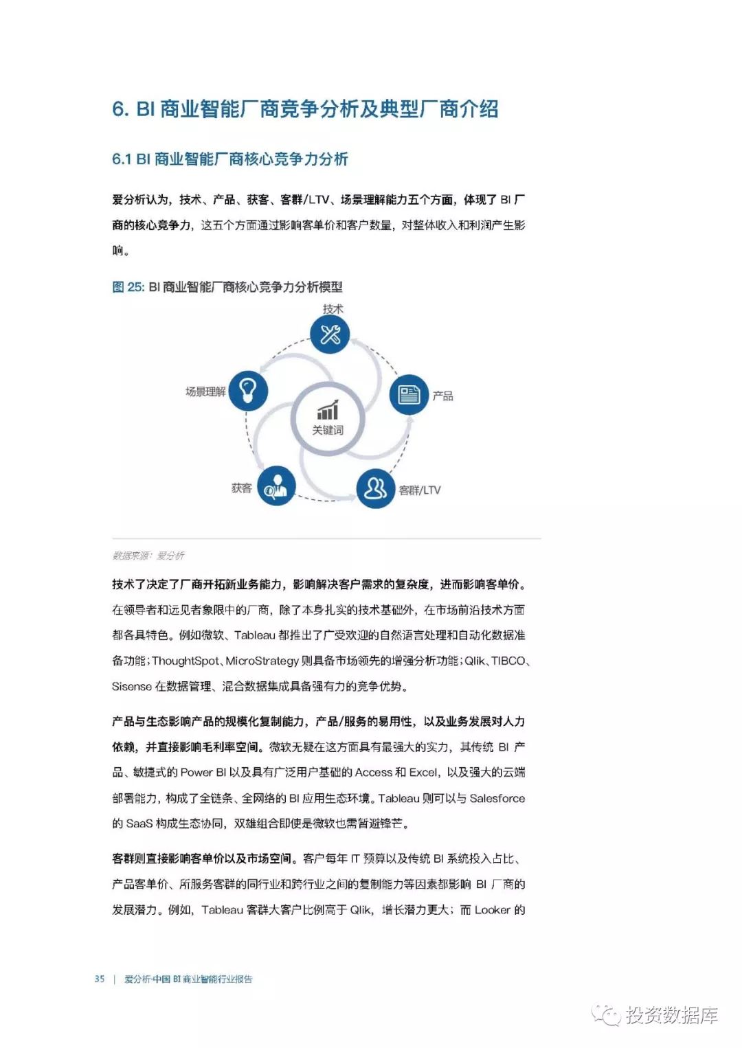 中国BI商业智能行业报告