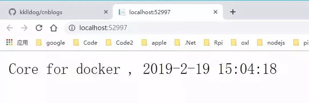 .NET Core In Docker内编译发布并运行