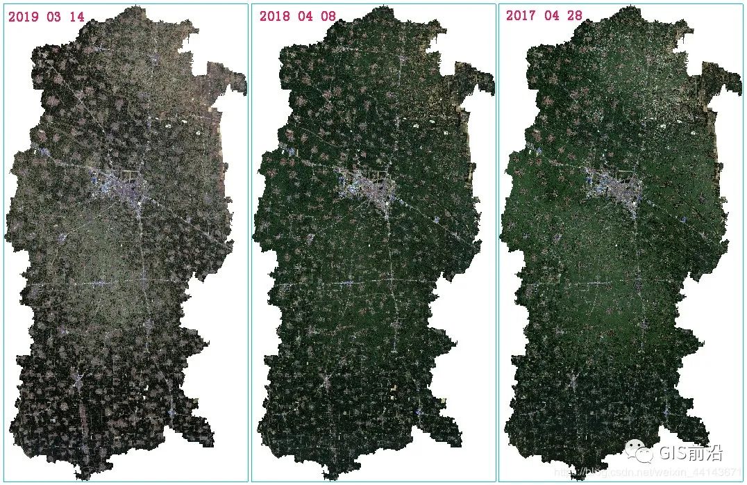 基于Sentinel-2（哨兵2）的杞县大蒜提取试验