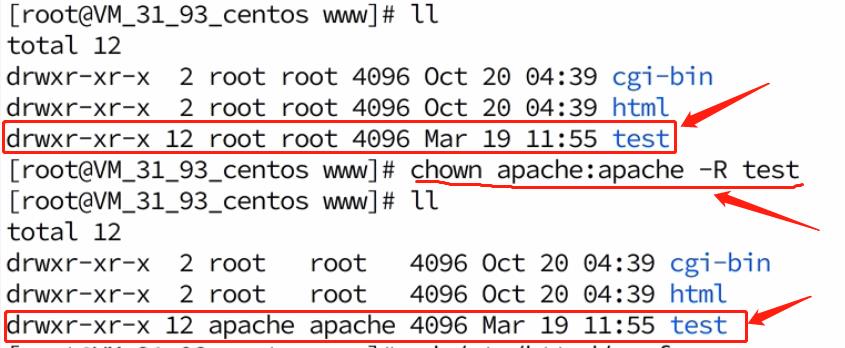 小白在 linux 系统部署apache、mysql、Laravel 环境学习笔记！