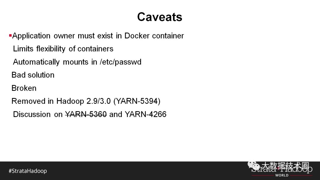 Docker on YARN