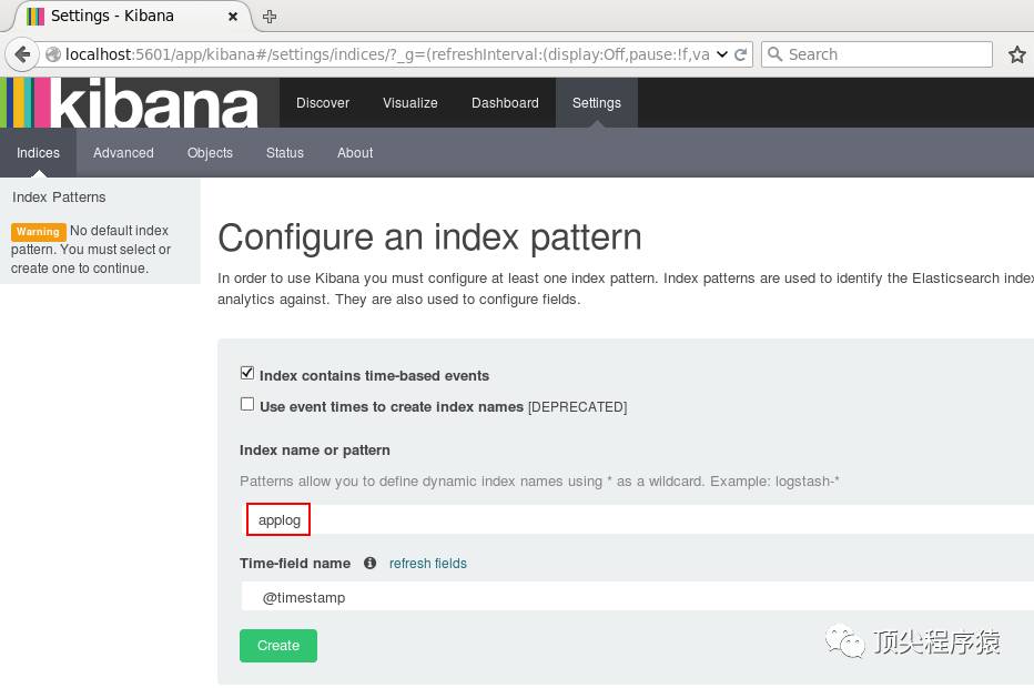 ELK(ElasticSearch, Logstash, Kibana)搭建实时日志分析平台