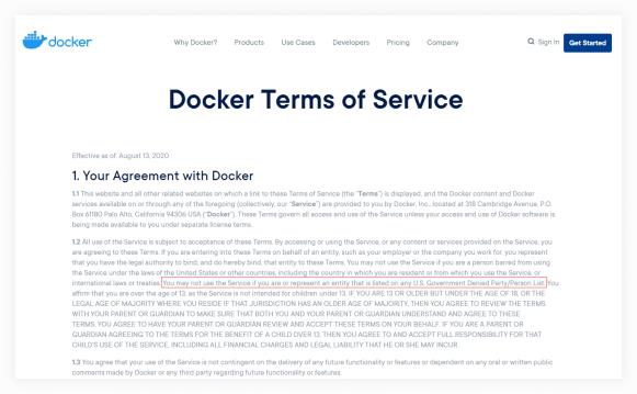 Docker也被禁了，Oracle还远吗？