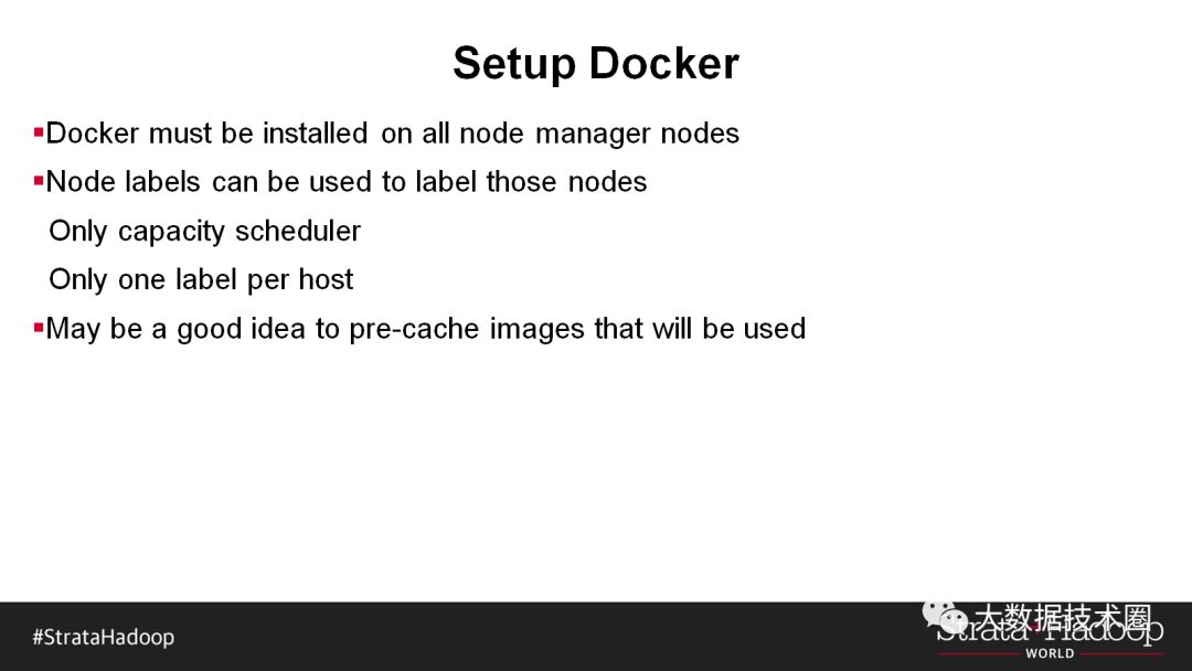 Docker on YARN