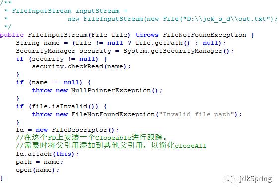 JDK源码（十）：FileInputStream